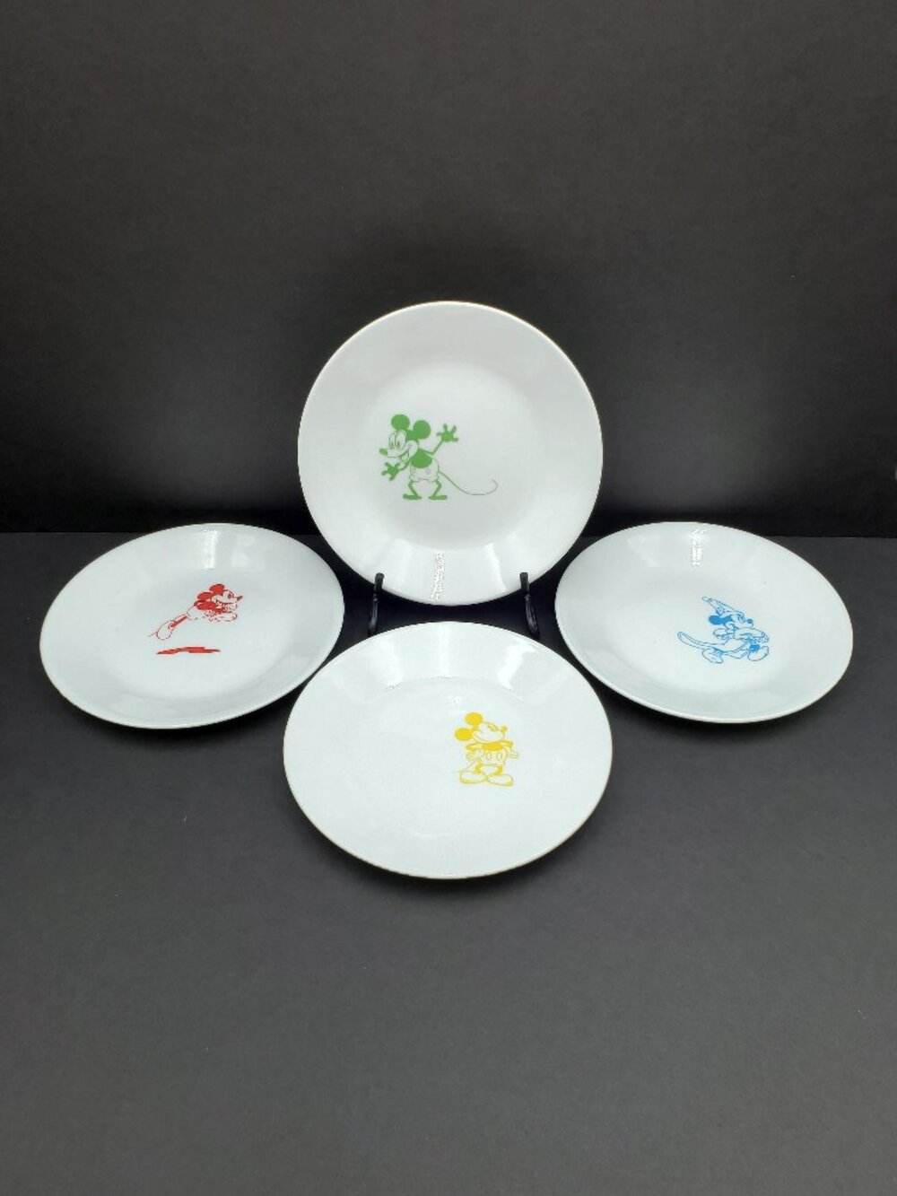 Corelle Disney Mickey Mouse Appetizer Dessert Plates